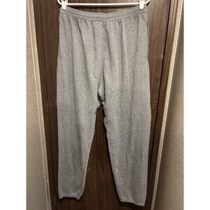 Athletic Works Mens Large L(36-38) Gray Joggers Sweatpants Athleisure Comfort